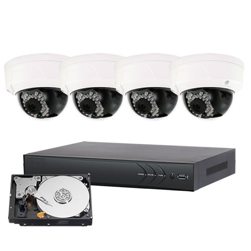 2611l October Promotion:IP 4CH 4.0MP Indoor/Outdoor Packages- ( Plus Package )