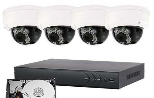 October Promotion:IP 4CH 4.0MP Indoor/Outdoor Packages- ( Plus Package )